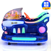 Balançoire de vaisseau spatial à jetons Machine de jeu Amusement Kiddie Rides pour les enfants