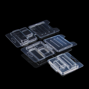 Boîte d'emballage en blister de haute qualité, personnalisée avec logo, pliable, en plastique PET transparent, matériaux recyclés, accessoire de verrouillage - Product Image 4