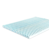 Surmatelas en mousse à mémoire de forme infusée de gel rafraîchissant, moderne, le plus vendu en gros, pour chambre à coucher
