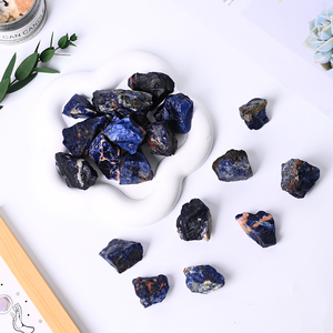 Venta al por Mayor de Piedras Naturales Curativas, Bloques de Cuarzo de Sodalita Oscura para Especímenes Minerales - Product Image 4