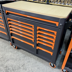 <strong>Tool</strong> Trolley <strong>Workshop</strong> Rolling <strong>Mobile</strong> Detachable 13 Drawers Large Storage <strong>Tool</strong> Cabinet <strong>Cart</strong> With Wooden Top - Product Image 3