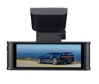 Nouvelle caméra embarquée 4K+1080P avant et arrière, DVR de voiture, contrôle par application, écran de 3,18 pouces, caméra embarquée, boîte noire, double objectif, WiFi, GPS, vision nocturne