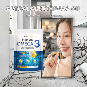 ArtoaLabs Booste la santé du cœur, du cerveau et du système immunitaire, 240 gélules comestibles, vitamine E, EPA, DHA, huile de poisson oméga 3 de haute mer, capsules de gélules molles - Product Image 2