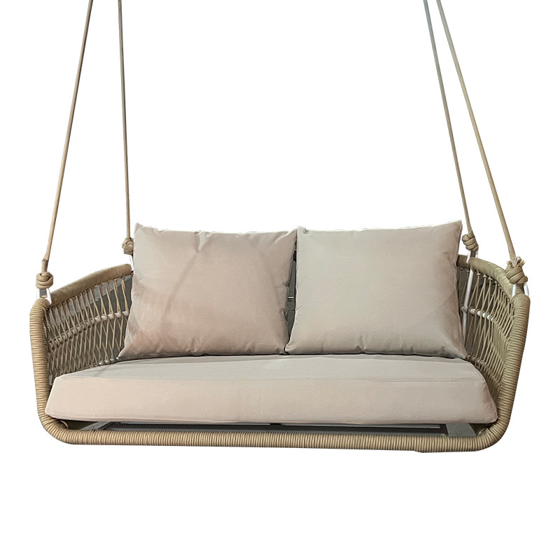 Fauteuil suspendu 2 places Style B - Coussin et oreiller offerts en cadeau