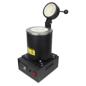1kg 2kg 3kg Mini equipo de <span class=keywords><strong>horno</strong></span> de fusión de plata hornos industriales de Acero Inoxidable <span class=keywords><strong>Horno</strong></span> de joyería crisoles de cerámica dorada - Product Image 1