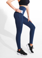 Pantalon de Yoga taille Us, livraison directe, Logo personnalisé, Polyester, séchage rapide, Fitness, entraînement, danse, vêtements pour femmes, Leggings de Compression