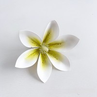 Têtes de fleurs artificielles de magnolia au toucher réel, pétales floraux en PU pour la décoration de mariage, fête, Halloween, Noël, remise de diplôme