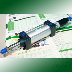 Cilindro Magnético de Carrera Ajustable NGS SCJ50*75-50-S, Movimiento Lineal Neumático de Precisión - Product Image 1