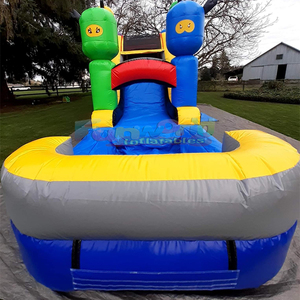 Chateau gonflable Ninja <b>inflatable</b> bounce <b>house</b> with slide for outdoor party commercial bouncing castle - Product Image 4
