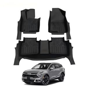 China Strength Factory Waterproof TPE 3.5mm Thick Full Set 3-Piece Car Floor <b>Mats</b> for for 2023 with 1 Year Warranty - Product Image 1