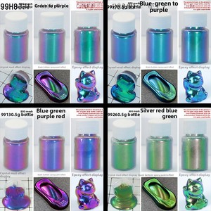 Pigmento Super Camaleón en Polvo, <span class=keywords><strong>Supershift</strong></span>/Hypershift/Chromashift, Pintura que Cambia de Color para Autos y Bicicletas, Manualidades DIY - Product Image 2