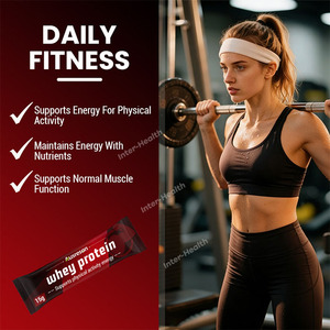 Barres de protéines de lactosérum en poudre, marque privée OEM, 5 kg, supplément nutritionnel énergétique riche en protéines pour la salle de sport, faible teneur en sucre - Product Image 3