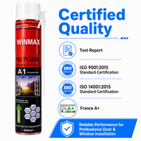 OEM ODM Fórmula Personalizada A25 500ml CHUANG MEI SHI Sellador de Poliuretano Resistente al Encogimiento para Puertas y Ventanas de Alta Gama