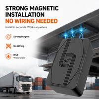 YOGU 4200mAh Alarm Anti-pencurian Pelacak Truk YG-T84 Versi Baterai 2G+4G Pelacak GPS Magnetik Nirkabel Aplikasi Gratis
