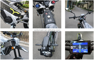 100KM di gamma Talaria Xxx X3 Sting R Mx4 E Bike Talaria 72v drago 6500 8000 in lega di alluminio telaio Ebike Mid Drive - Product Image 6
