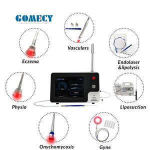 Laser Endolif Portabel 30w 980 1470nm Botol Lemon Penghancur Lemak Endolaser Pengencang Wajah Terapi Fisik Laser Jamur Kuku Tubuh - Product Image 2