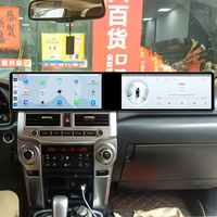 MOOKAKA Dual 12,3 Zoll Android für Toyota 4Runner 2007-2022 Auto-Stereoanlage Multimedia GPS-Navigation Kabelloses CarPlay Haupteinheit Radio