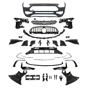 Mercedes-Benz C-Class W206 Front Bumper Full Set PP Material 2022 <b>Model</b> Year Exterior Body <b>Kit</b> - Product Image 1