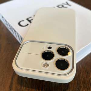 Coque de téléphone en silicone liquide avec grande fenêtre pour iPhone 17 Pro, protection intégrale pour iPhone 16 avec protecteur d'objectif en verre 15 - Product Image 6