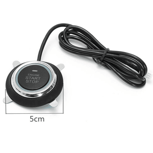 La física empujar <span class=keywords><strong>a</strong></span> ignición del inteligente botón remoto ir viper alarma de coche sistema de entrada sin llave de accionamiento - Product Image 4