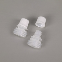 Bouchon à bec verseur refermable en PE de qualité alimentaire 8 mm pour pochette souple
