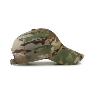 Casquette de baseball personnalisée en jean camouflage, tissu respirant et imperméable, style sportif tendance, visière incurvée, lettres en relief - Product Image 2