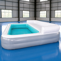 Grand château gonflable aquatique pour sports nautiques, nouveau design, parc aquatique flottant pour divertissement en mer ou en lac, en PVC