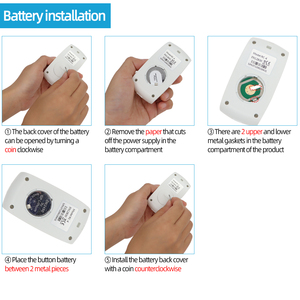 เครื่องบันทึกดิจิตอล EU RC-5 USB วัดอุณหภูมิ IP67 ความแม่นยำสูง พร้อมจอ LCD - Product Image 4