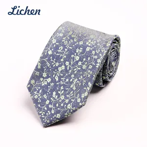 Çin tedarikçiler 100% ipek kravatlar geometrik jakarlı dokuma kravat
