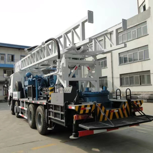 400 600 800 1000 impianto di perforazione per pozzi d'acqua per camion montato su rimorchio idraulico per trivellazione superiore per uranio - Product Image 6