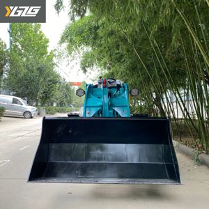 YUANGONG 500kg Mini Wheel <span class=keywords><strong>Loader</strong></span> Listrik Bertenaga Baterai untuk Konstruksi, Dijual - Product Image 2