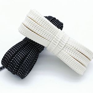 Cordones Planos Deportivos Personalizados de 8mm de Ancho, Coloridos, Nuevo Estilo, Cordones de Poliéster para Tenis, Accesorios Deportivos Casuales para Zapatillas - Product Image 2