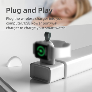 Cargador portátil de <span class=keywords><strong>carga</strong></span> rápida magnético inalámbrico USB para <span class=keywords><strong>Apple</strong></span> <span class=keywords><strong>Watch</strong></span> <span class=keywords><strong>Series</strong></span> <span class=keywords><strong>7</strong></span> 6 5 4 3 2 - Product Image 5