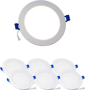 Backlit Emission Recessed Clips 3W 6W 9W 12W 24W 2.5 inch 4 inch 6 inch 8 inch LED Small Spring Panel Light