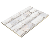 Carreaux muraux en céramique haute résistance, design moderne ACCENTS, motif floral, finition brillante, 300x450mm