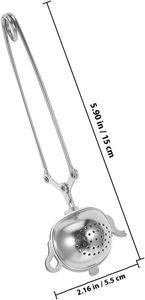Hot Sale Reusable Stainless Steel Tea Infuser & Tea <b>Strainer</b> Perfect Fit for Standard <b>Teapots</b> and Pitchers - Product Image 6