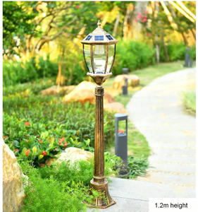 Farola de poste de una sola cabeza para decoración de entrada, luz de poste para jardín y entrada de vehículos, iluminación exterior y diseño de circuitos 80 - Product Image 2