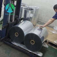 Rouleau de film pet feuilles petg rouleau en plastique transparent pet roll pour thermoformage