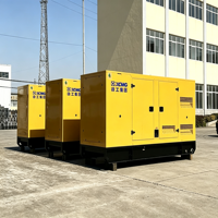 Groupe électrogène diesel Weichai 40 kVA 33 kW, type ouvert silencieux personnalisé XCMG, 50 Hz, 1500 tr/min, contrôleur automatique, garantie 1,5 an