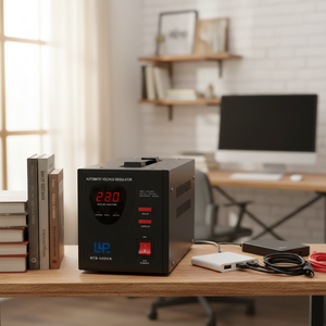 Regulador Automático de Tensão AC KEBO RTB 500VA Tipo Relé Monofásico Estabilizador com Display LED 98% de Eficiência para Eletrodomésticos - Product Image 3