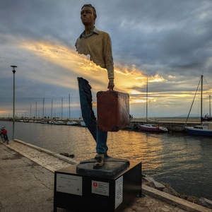 Escultura gigante de taza de café de FRP CS077 para escaparate de tienda minorista, decoración de sala de exposiciones, estatua artística, pieza de arte resistente a la intemperie - Product Image 4