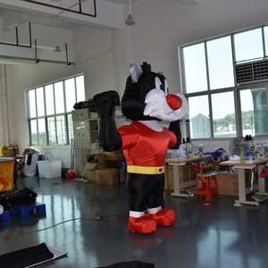 KeepFuns - Mascota Inflable Gigante Personalizada de <span class=keywords><strong>Sylvester</strong></span> el Gato, Modelo Inflable de Gato Musculoso de Dibujos Animados para Eventos y Promociones - Product Image 3
