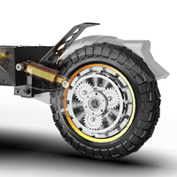 Scooter Eléctrico Todoterreno Personalizado con Llantas Anchas, 48V 15Ah Litio 1200W, Plegable, Resistente al Agua IPX5, Frenos de Disco, para Subir Colinas