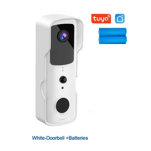 Tuya Smart Video Türklingel WiFi Outdoor Türklingel Wasserdichte IP65 Batterie Intercom Smart Life Drahtlose Türklingel kamera