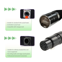 Connecteurs étanches EtherCON mâles personnalisés pour câbles DMX XLR 5 broches, panneaux réseau 8 broches, câbles de données Cat5e Cat6 YT-RJ45