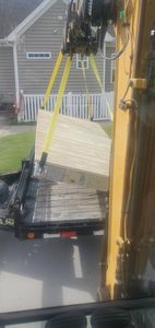 ヘビーデューティーフラットリフトスリング 幅2インチ ポリエステルウェブリフティングロープ、5t（11000LBS）破断強度 産業用・商業用ホイスト - Product Image 4