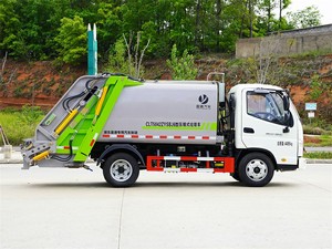 Camion compacteur de déchets Foton 4X2 4/6m³ à prix compétitif pour la gestion des ordures urbaines - Product Image 4