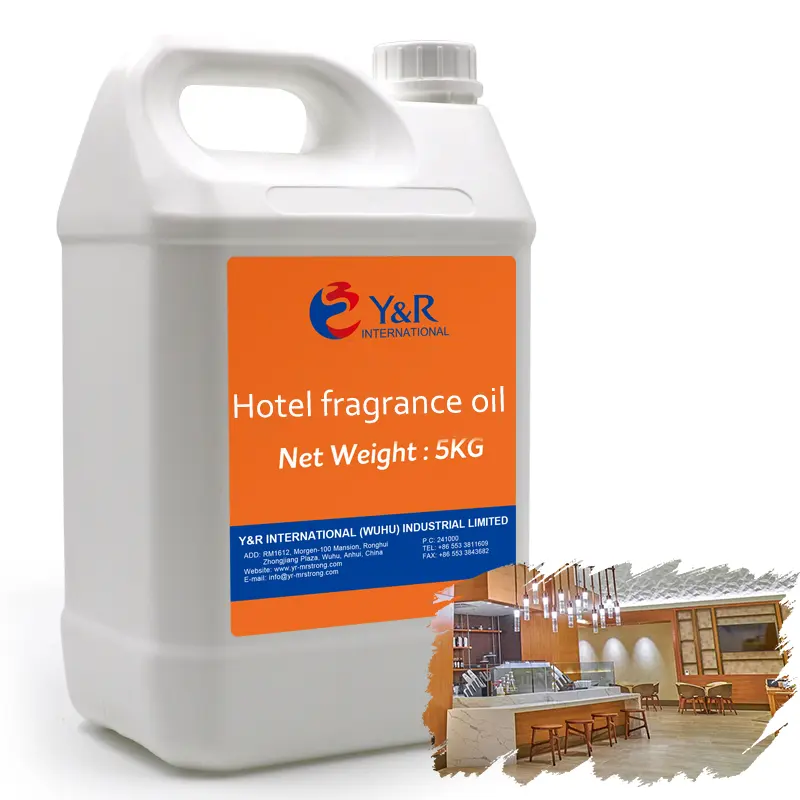 Recharges d'huile à base de diffuseur de roseaux en gros Huile de parfum de longue durée pour désodorisant de hall d'hôtel