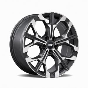 LS8130 ล้อแม็กซ์อัลลอยด์ปลอมขึ้นรูปขายส่ง ขนาด 15-26 นิ้ว 5x100 5x112 5x114.3 ล้อฟอร์จสั่งทำพิเศษสำหรับการดัดแปลงรถยนต์ - Product Image 1