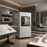 Impresora 3D de Resina Industrial con Escaneo Variable de Puntos, Marco de Mármol, Precisión de 0.006 mm, Recubrimiento al Vacío